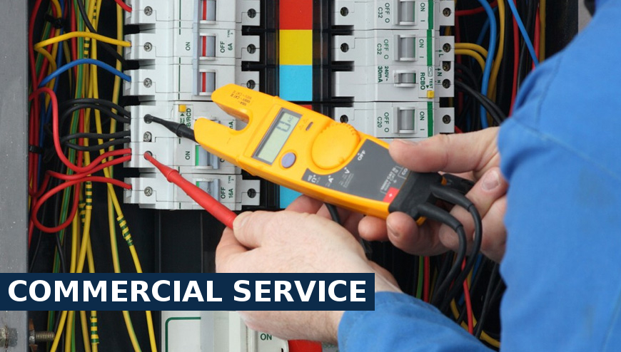 Commercial service electrical services Alexandra Palace